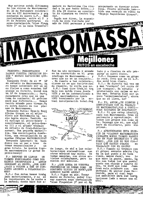 Entrevista a Macromassa, página 1
