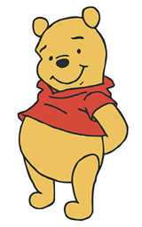 Winnie Pooh de cuerpo entero